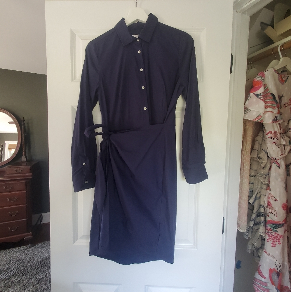 UNTUCKit wrap dress